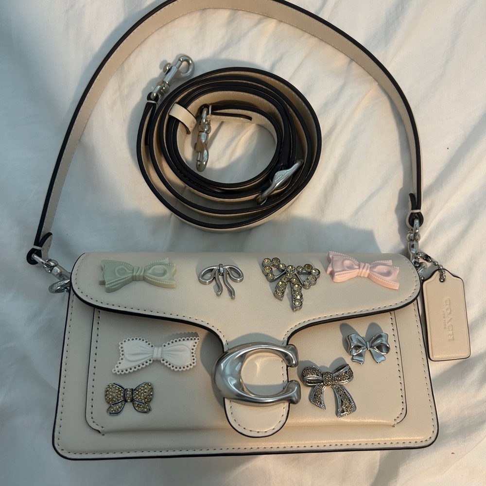 Coach tabby bow bag
